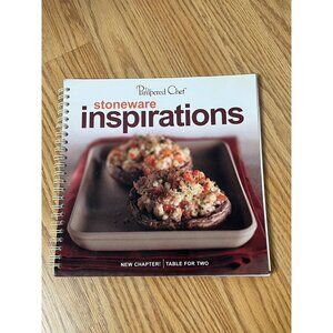 The Pampered‎ Chef Stoneware Inspirations Recipe Book
